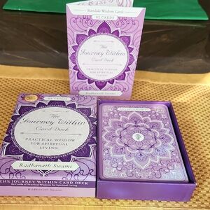 The Journey Within Card Deck By Radhanath Swami Wisdom For Spiritual Living